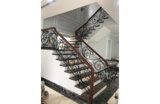 Cầu thang sắt nghệ thuật châu Âu MDSCA 20